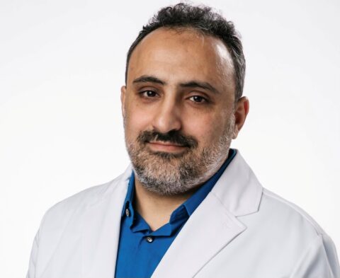 Portrait of Dr Yahya Saleh,